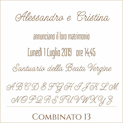 Carattere Combinato 13