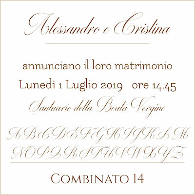 Carattere Combinato 14