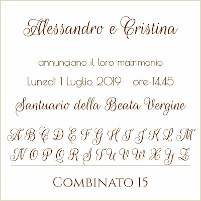 Carattere Combinato 15