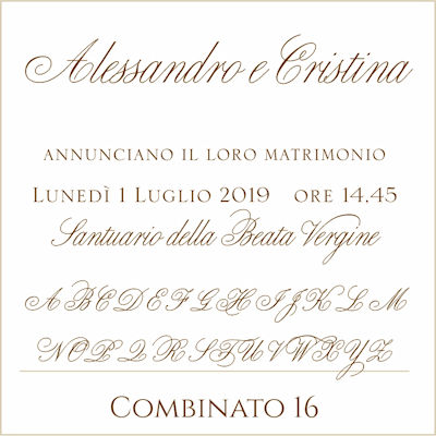 Carattere Combinato 16