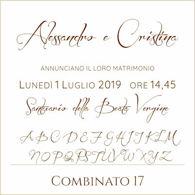 Carattere Combinato 17