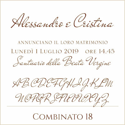 Carattere Combinato 18