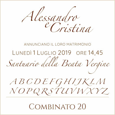 Carattere Combinato 20
