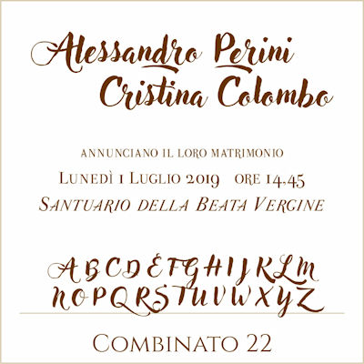 Carattere Combinato 22