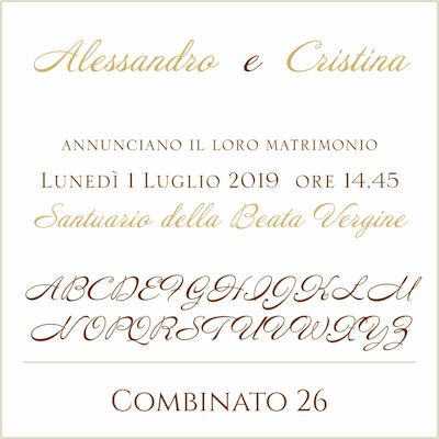 Carattere Combinato 26