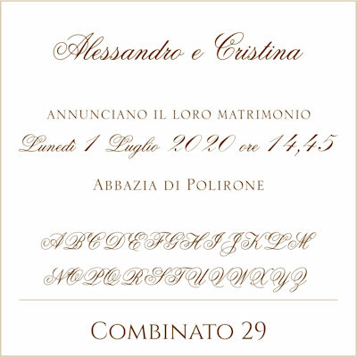 Carattere Combinato 29