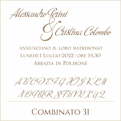 Carattere Combinato 31