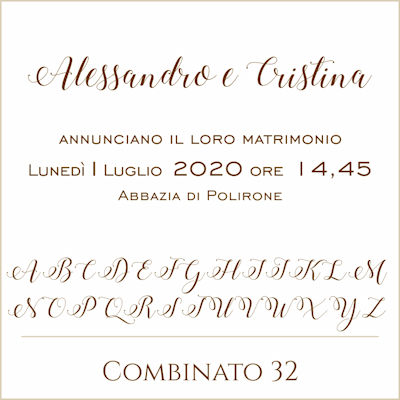 Carattere Combinato 32
