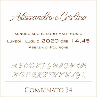 Carattere Combinato 34