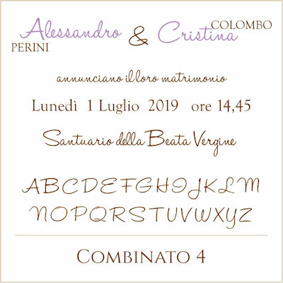 Carattere Combinato 4