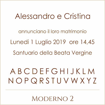 Carattere Moderno 2
