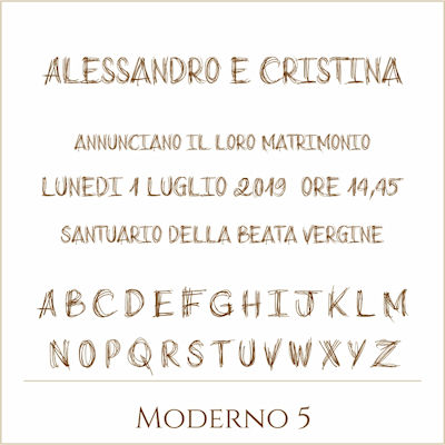 Carattere Moderno 5